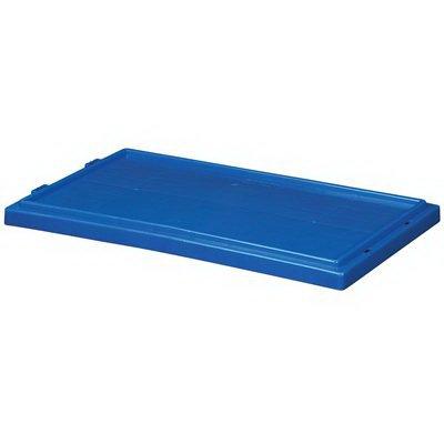 Akro-Mils Tote Lid Nest & Stack 11 X 18 Inch, Blue, Industrial Grade Polymer - M-1039323-1734 - Each