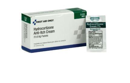 Acme United Itch Relief First Aid Only® 1% Strength Cream 0.9 Gram Tube
