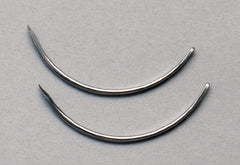 Suture Needle Richard-Allan® 3/8 Circle Taper Point-Heavy Needle Mayo Catgut Type Size 3 Needle