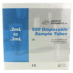 Advanced Instruments Sample Tube 0.2 mL For Advanced Instruments Osmometers