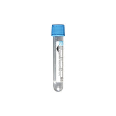 Greiner Bio-One VACUETTE® Venous Blood Collection Tube Coagulation Tube Sodium Citrate Additive 13 X 75 mm 3 mL Light Blue / Black Ring Pull Cap Polyethylene Terephthalate (PET) Tube