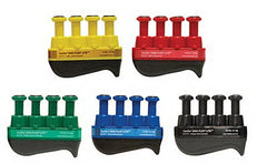 Fabrication Enterprises Hand Exerciser CanDo® Digi-Flex® LiTE® Yellow / Red / Green / Blue / Black
