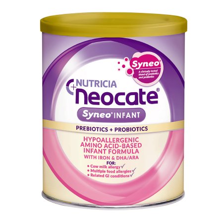 Nutricia North America Amino Acid Based Infant Formula Neocate® Syneo 400 Gram Can Ready to Use