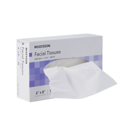 McKesson Facial Tissue White 6 X 8 Inch 90 Count - M-1040598-1057 - Box of 90