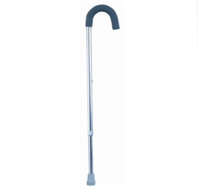 Breg Round Handle Cane Breg Aluminum 30 to 39 Inch Height Silver