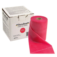 Fabrication Enterprises Exercise Resistance Band Thera-Band® Red 5 Inch X 4 Foot Medium Resistance