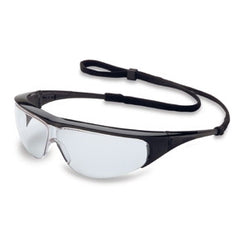 Honeywell Safety Products Safety Glasses Uvex Millennia™ Wraparound Anti-scratch Coating Clear Tint Polycarbonate Lens Black Frame Over Ear / Strap One Size Fits Most