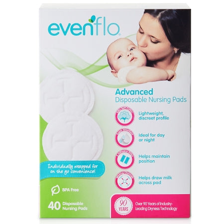 Evenflo Nursing Pad Evenflo® Advanced One Size Fits Most Disposable