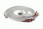 Edan USA ECG Cable 4mm dia., 3-Leads Connector, 10-Leads Banana Connector, AHA For SE-1200 Express Basic, SE-1200 Express, SE-12EXP, SE-18
