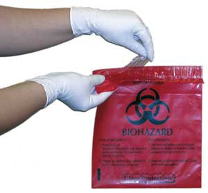 Unimed - Midwest BAG, INFECT WASTE 12X14 RED (100/BX 10BX/CS) - M-1041348-2556 - Case of 1000