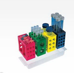 Cole-Parmer Inst. RACK SYSTEM, TEST TU AUTOCLAVABLE PP MODULAR