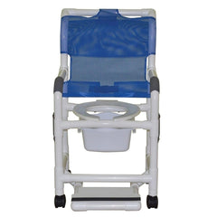 MJM International Shower Chair MJM International Drop Arm PVC Frame