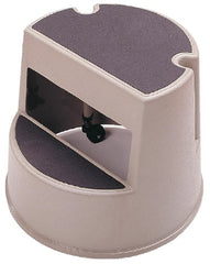 RJ Schinner Co Step Stool Rolling 2-Steps Plastic - M-1042194-2931 - Each