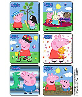 Medibadge Kids Love Stickers® 75 per Unit Peppa Pig Sticker