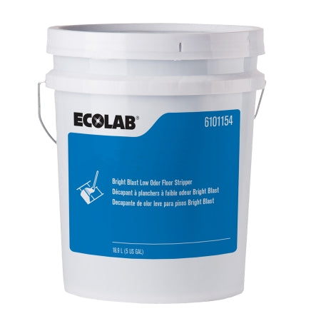 Ecolab Floor Stripper Bright Blast™ Liquid 5 gal. Pail Solvent Scent - M-1043503-4058 - Each