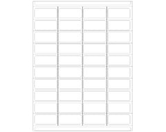 Shamrock Scientific Blank Label Shamrock Printer Label White Laser Piggyback 7/8 X 1-11/16 Inch - M-1043807-3453 - CT/5000