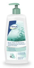 Essity HMS North America Inc Shampoo and Body Wash TENA® 33.8 oz. Pump Bottle Scented