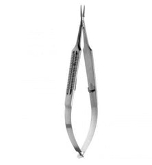 V. Mueller Eye Needle Holder 5-1/8 Inch Length 9 mm Long Straight Smooth Jaws Short Shanks and Wides - M-1043884-3281 - Each