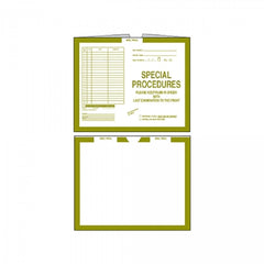 Precision Dynamics Spine Folder Open Top Olive Green