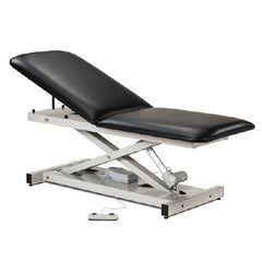 Clinton Industries Power Exam Table Open Base Power Foot Operated Height Adjustment 450 lbs. Weight Capacity