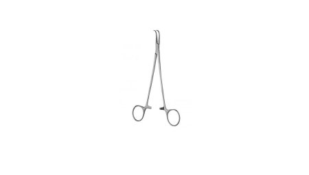 V. Mueller Thoracic Forceps Gemini-Mixter 16 Inch Length Stainless Steel Ring Handle Angled 90° Double Action, Serrated Mixter Jaws - M-1045078-4113 - Each