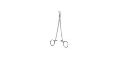 V. Mueller Thoracic Forceps Gemini-Mixter 16 Inch Length Stainless Steel Ring Handle Angled 90° Double Action, Serrated Mixter Jaws - M-1045078-4113 - Each