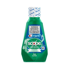 Procter & Gamble Mouthwash Crest® Scope® Classic 1.2 oz. Original Mint Flavor