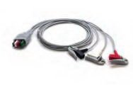 Mindray USA Mobility ECG Wire 36 Inch, 5-Leads, Pinch Leads, Reusable For DPM 6, DPM 7, Panorama, Passport 2, Passport V, Spectrum, Spectrum OR, V12, V21, Passport 8, Passport 12, T1 Patient Monitor