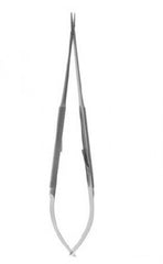 V. Mueller Needle Holder Snowden-Pencer™ Micro Diamond-Jaw 10 Inch Length Straight, Dust Teeth Round Spring Handle - M-1045291-2945 - Each