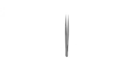 V. Mueller Tissue Forceps Pierse-Jeweler 4-3/8 Inch Length Stainless Steel Flat, Spring Handle Straight Double Action - M-1045322-1693 - Each