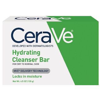 Valeant Pharmaceuticals Facial Cleanser CeraVe® Hydrating Bar 4.5 oz. Individually Wrapped Unscented