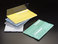 Simport Scientific Slide Storage Tray SlideFolder™ 7/16 X 7-9/16 X 11-11/16 Inch Gray High Impact Polystyrene 20 Slide Capacity