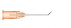 Eagle Laboratories Nucleus Hydrodissection Cannula 25 Gauge 25 mm 8 mm Bent to Tip, Angled, Flattened Tip - M-1046007-2020 - Box of 10