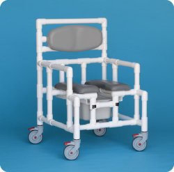 Graham-Field Bariatric Commode Chair Gendron Removable Arm 30 Inch Seat Width - M-1083265-821 - Each