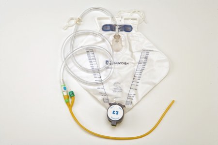 Cardinal Indwelling Catheter Tray Curity™ Foley 16 Fr. 5 cc Balloon Latex