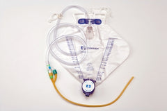 Cardinal Indwelling Catheter Tray Curity™ Foley 18 Fr. 5 cc Balloon Latex