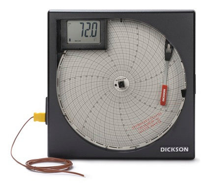 Dickinson Company Temperature Chart Recorder 24-Hour / 7-Day / 31-Day