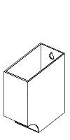 Becton Dickinson Probe Cover Dispenser 1 Box Wall Mount - M-501127-2842 - Each