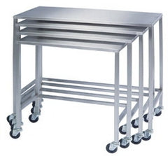 Lakeside Manufacturing Instrument Table 16 X 32 X 34 Inch 304 Stainless Steel / 18 Gauge 1 Shelf