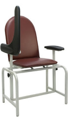 Winco Blood Drawing Chair Flip Up Padded Arm Dove