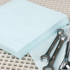 Contec Inc Cleanroom Wipe Amplitude™ Epsilon™ ISO Class 6 Blue NonSterile Cellulose / Polyester 9 X 9 Inch Disposable - M-1047651-1517 - Case of 300