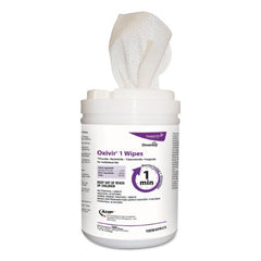 Lagasse Diversey™ Oxivir® 1 Surface Disinfectant Cleaner Premoistened Peroxide Based Wipe 160 Count Canister Disposable Scented NonSterile - M-1048121-1169 - Case of 1920