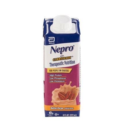 Abbott Nutrition Oral Supplement Nepro® with Carbsteady® Butter Pecan Flavor Ready to Use 8 oz. Carton