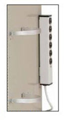 Intermetro Industries Cart Medical Grade Outlet Strip Outlet For Basix Plus and Basix Cart