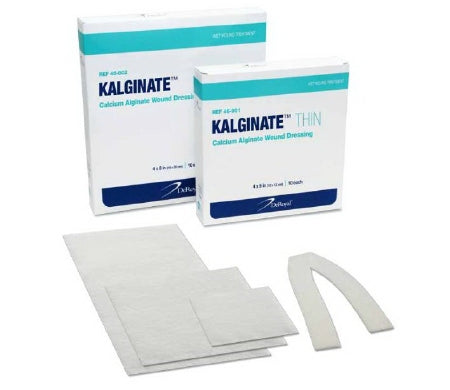 DeRoyal Calcium Alginate Dressing Kalginate™ Thin 12 Inch Length Rope Calcium Alginate / Non-Woven Sterile