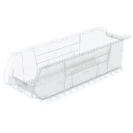 Akro-Mils Storage Bin Super-Size AkroBins® Clear Industrial Grade Polymers 7 X 8-1/4 X 23-7/8 Inch - M-1048900-2380 - CT/4