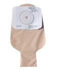 Cymed Colostomy Pouch One-Piece System 11 Inch Length 1-1/2 Inch Stoma Drainable Pre-Cut