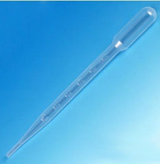 Globe Scientific Transfer Pipette 7 mL 0.5 mL Graduation Increments Sterile
