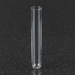 Globe Scientific Test Tube Round Bottom Plain 16 X 100 mm 14 mL Without Color Coding Without Closure Glass Tube