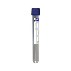 Greiner Bio-One VACUETTE® Venous Blood Collection Tube Analyte Determination Sodium Heparin Additive 13 X 100 mm 6 mL Royal Blue / Black Ring Pull Cap Polyethylene Terephthalate (PET) Tube
